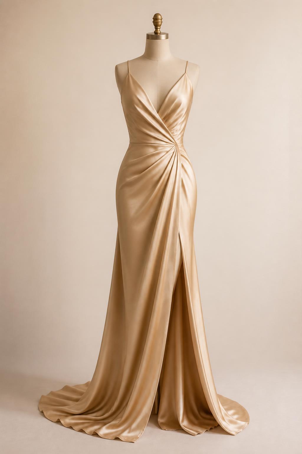 Aurora Silk Gown